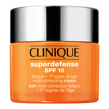 Clinique Superdefense Fatigue + 1st Signs of Age Multi-Correcting Cream SPF15 Very Dry/ Dry Combination