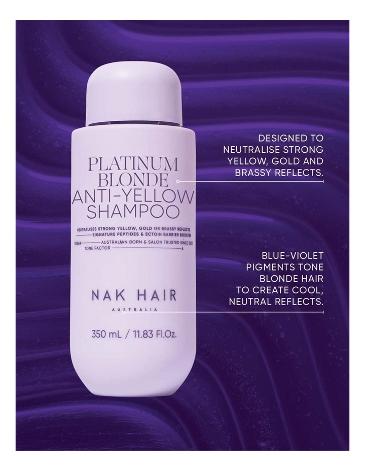 Platinum Blonde Anti-Yellow Shampoo 350ml