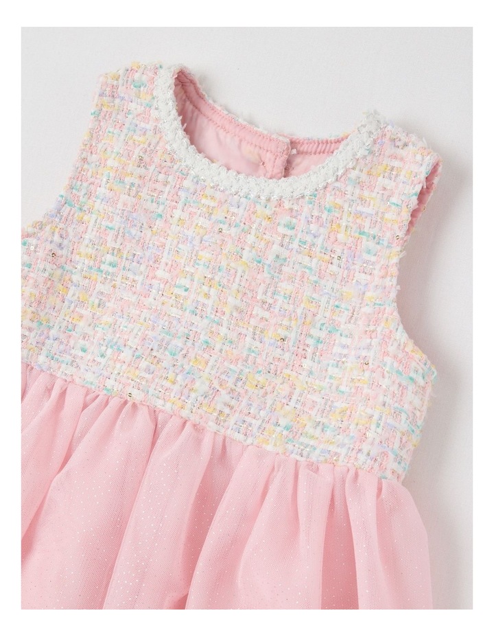 Penny Tweed Tutu Dress in Pink