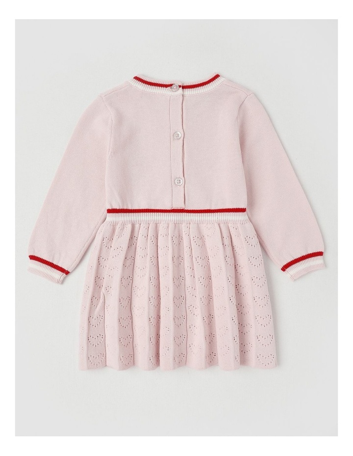 Daphne Knitted Dress in Pink