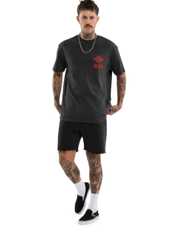 Harley Davidson Sturgis Relaxed Tee in Black
