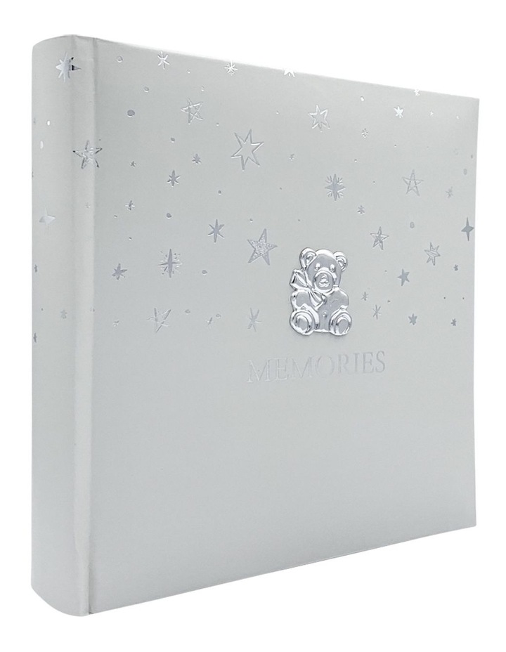 Baby Bear Photo Album 200 Photos Capacity in Grey