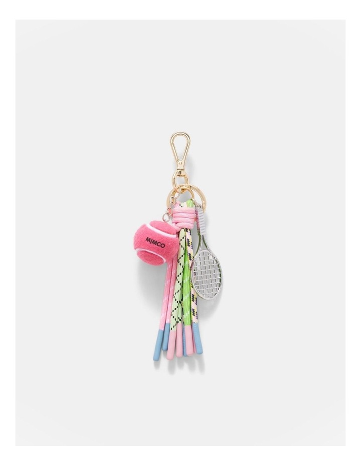 Racquet Bag Charm in Multi