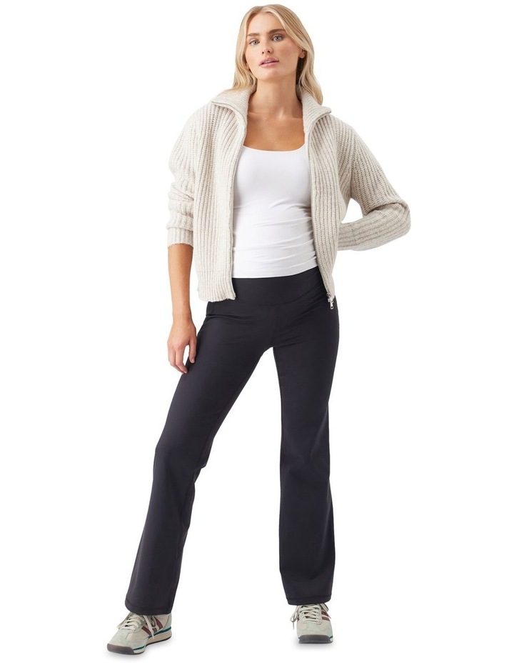 Tempo Flare Legging in Black