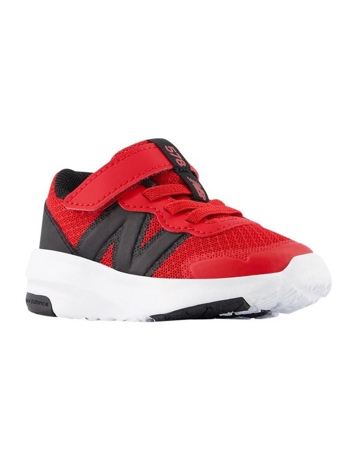 578 Self Fastening Infant Sport Shoes in Red