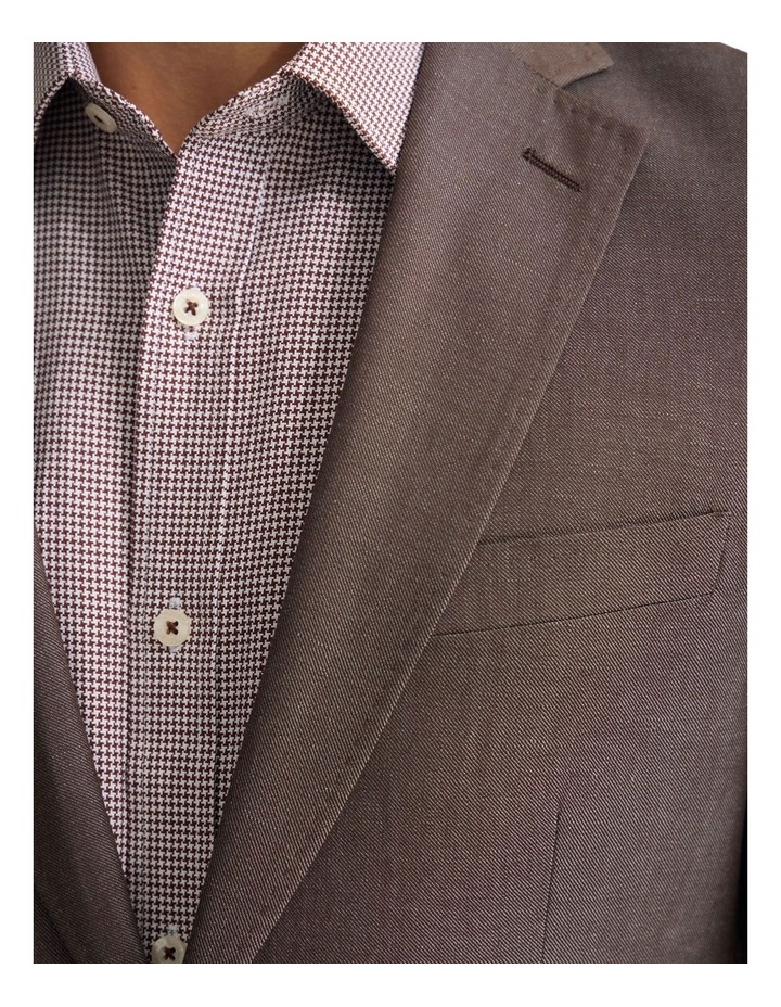 New Hopkins Wool Suit Jacket in Brown