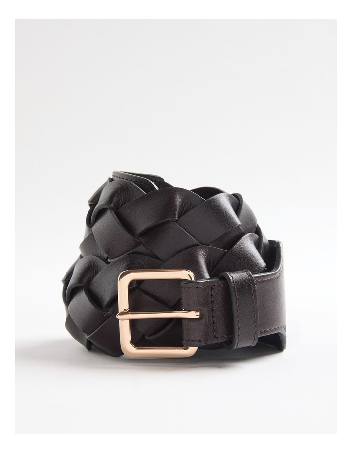 Adele Leather Waist in Chocolate
