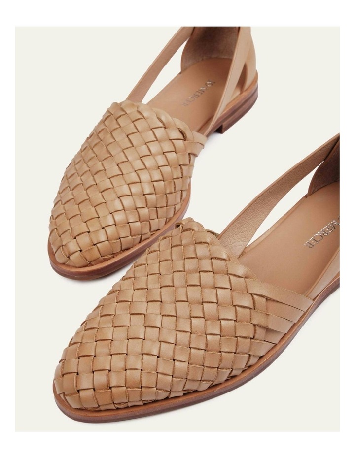 Wisdom Casual Leather Flats in Tan
