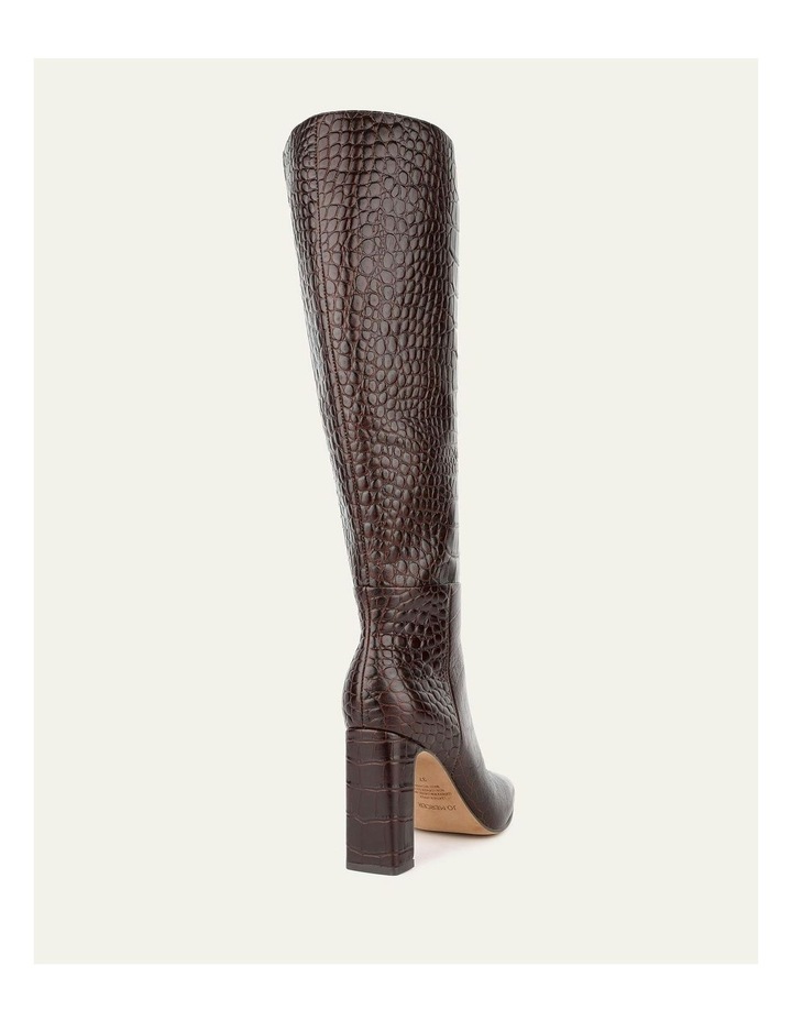 Stormi Knee Boots in Chocolate