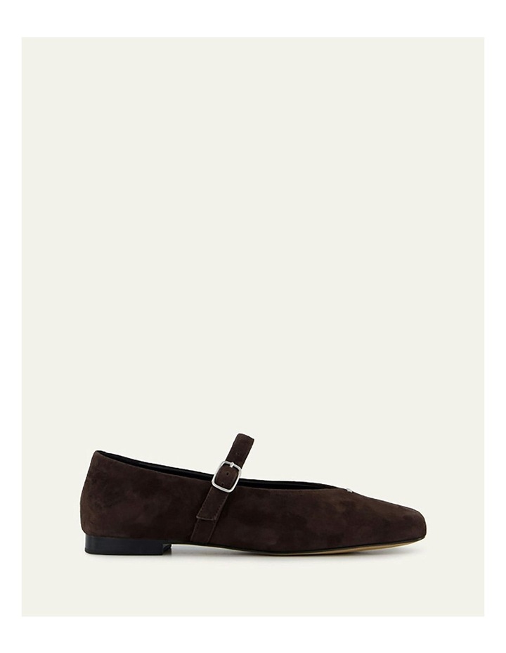 April Casual Flats in Bitter