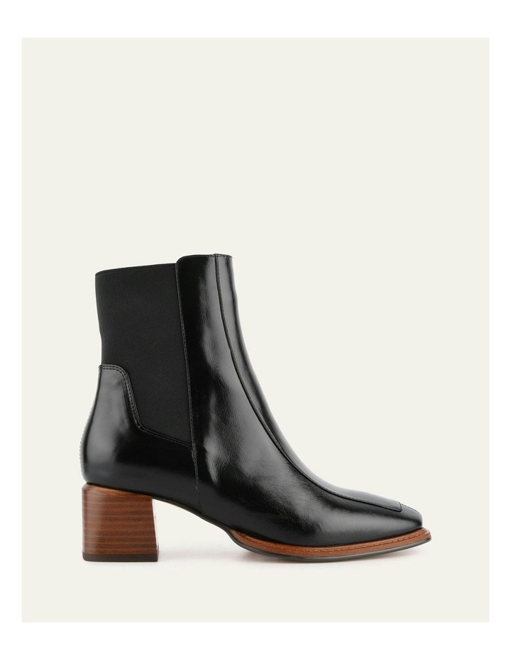 Darla Mid Ankle Boots in Black