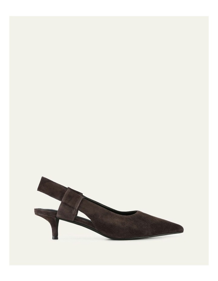 Rosa Low Heels in Bitter Chocolate