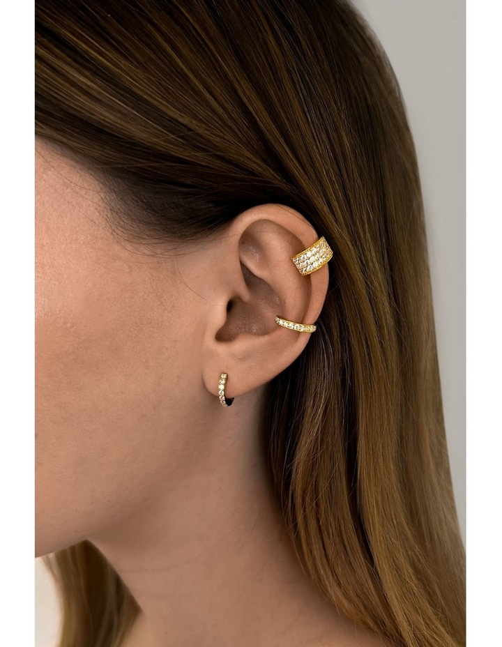 Destiny Ear Diamond Cuff in Gold