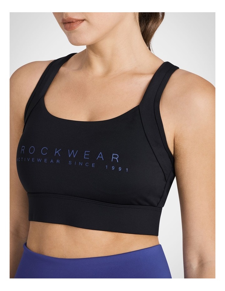 Speed High Impact Sports Bra in Black