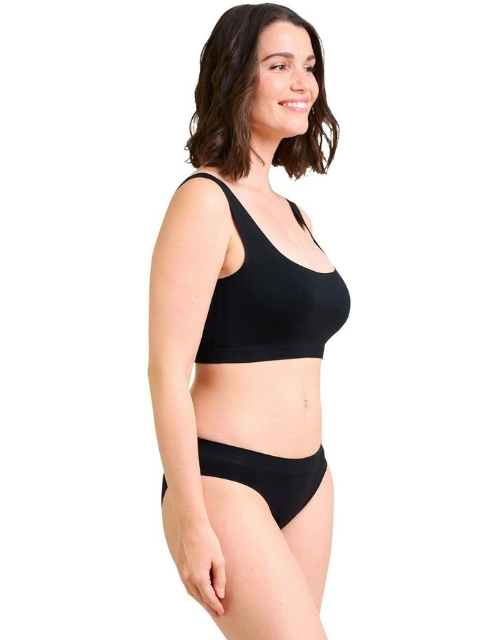 So Confort Seamless Plus Size Brief in Black