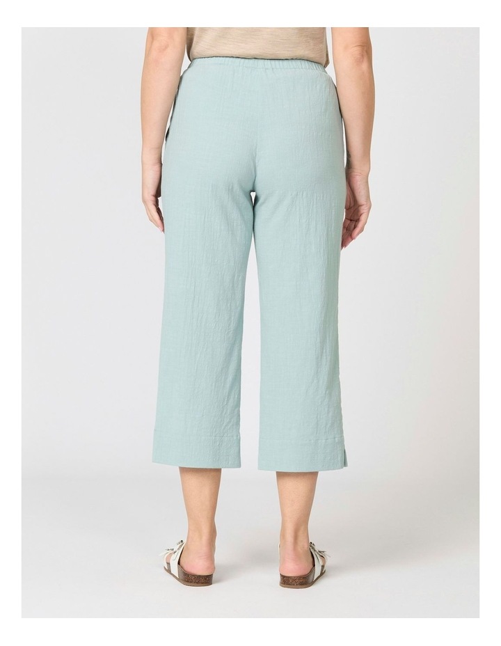 Cable Beach Relaxed Capri Pant in Teal