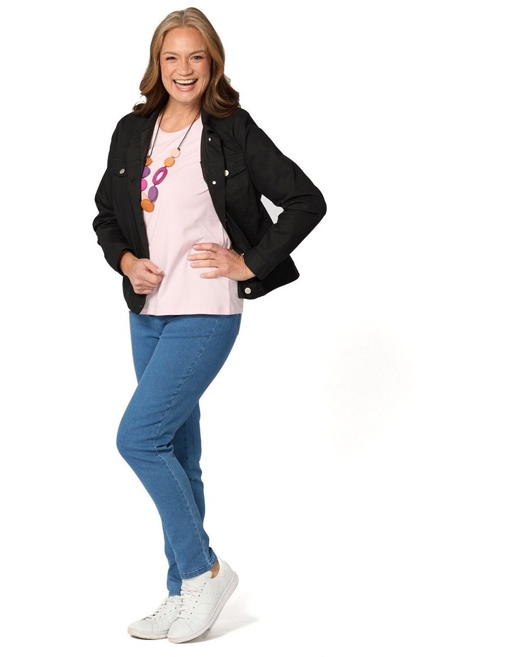 Collared Suzy Jacket in Black