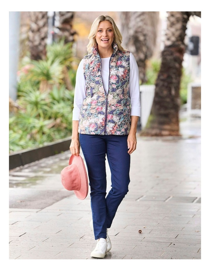 Suebelle Print Vest in Assorted
