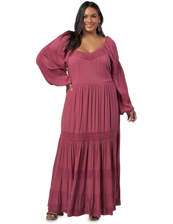 Bali Sunshine Maxi Dress in Dusty Pink