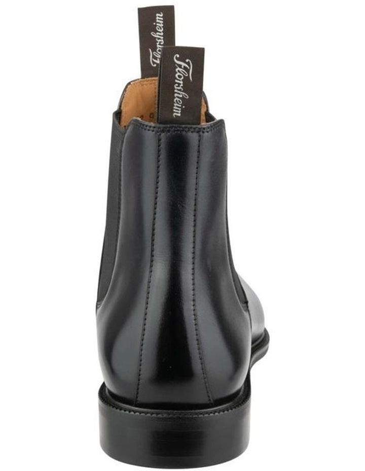 Flinders Plain Toe Chelsea Boot in Black