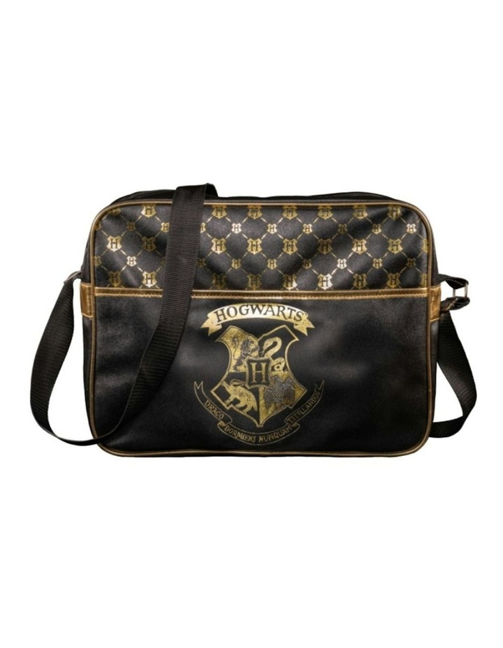 Hogwarts Messenger Bag with Strap in Black