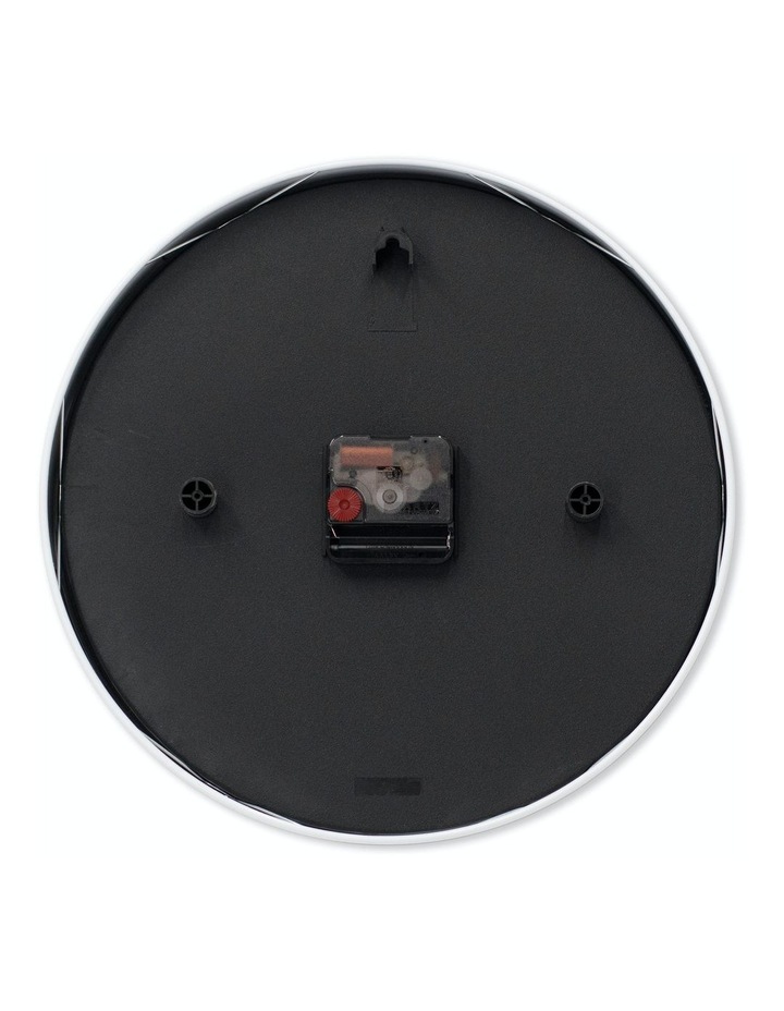 Elsa Silent Wall Clock 30cm in Black