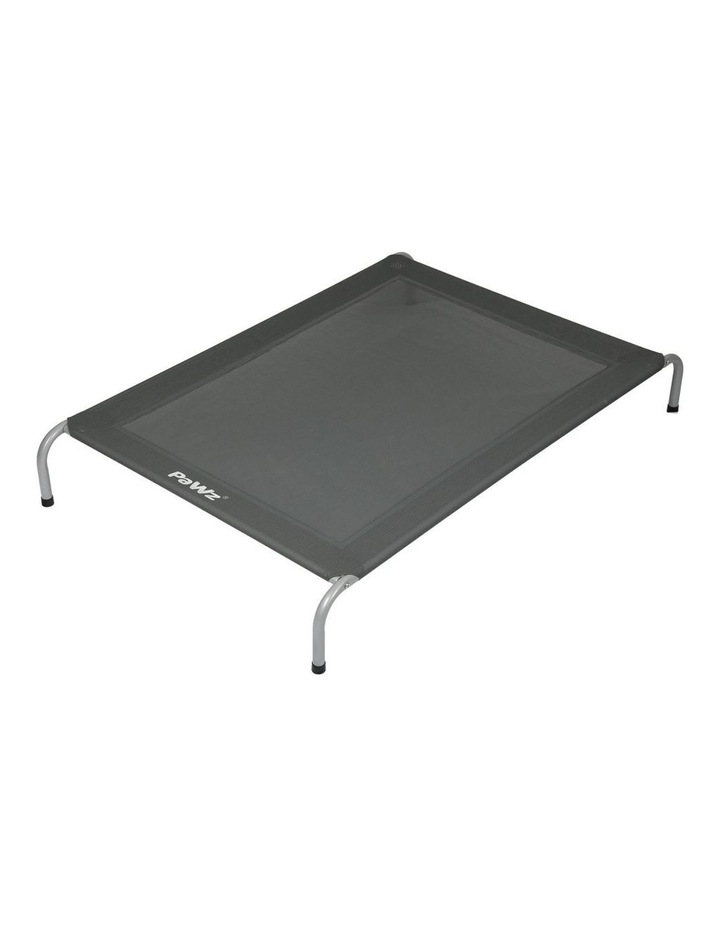 Elevated Trampoline Pet Bed in Grey