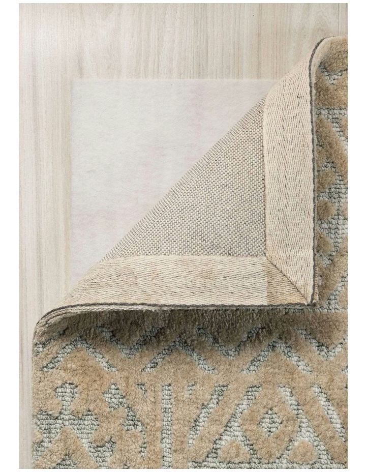 Cloud Recycled Material Anti-Slip Rug Pad/Underlay in White