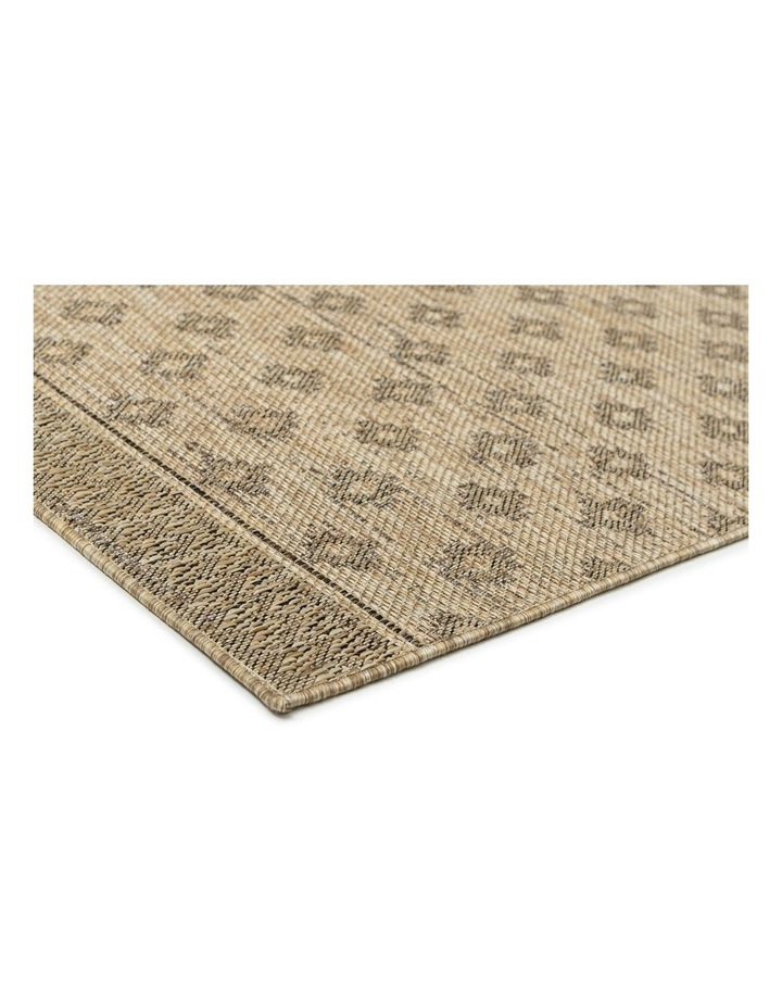 Cove Medallion Indoor Outdoor Rug in Sand Nude and Ash
