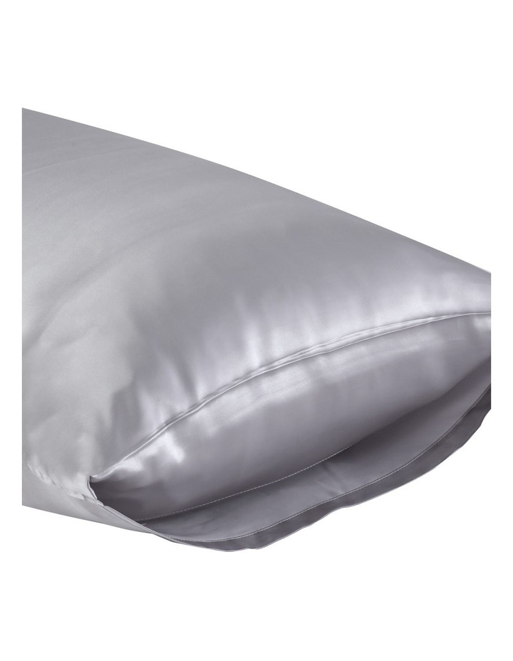25 Momme Standard Luxe Mulberry Silk Pillowcase 48 x 73cm in Grey