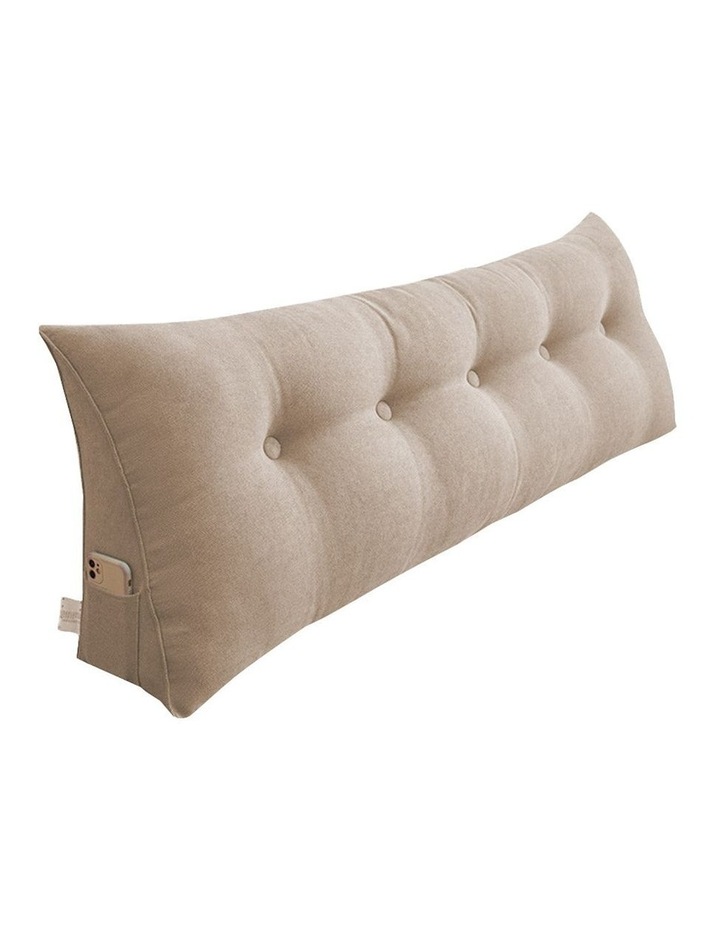 Triangular Wedge Bed Pillow 120cm in Beige