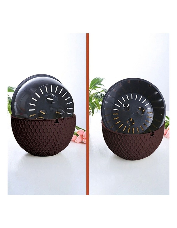 Small Hanging Resin Self Watering Flower Pot