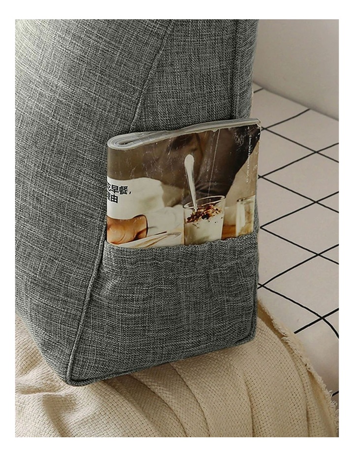 Triangular Wedge Pillow 150cm in Grey