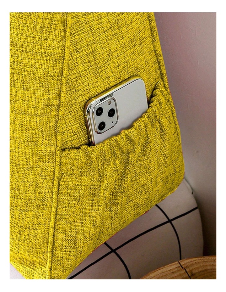 Triangular Wedge Pillow 150cm in Yellow
