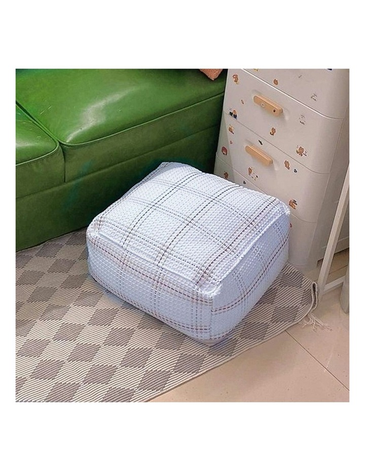 50cm Pouf Soft Polyester Fiber Pillow in White