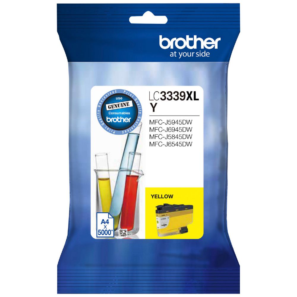 Brother LC 3339XL INKvestment Ink Cartridge Yellow