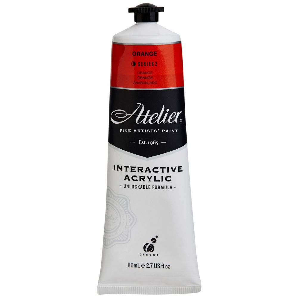 Atelier Interactive Artist Acrylic 80mL Orange S2