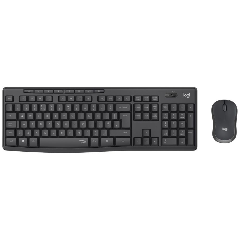 Logitech MK295 Silent Wireless Keyboard and Mouse Combo
