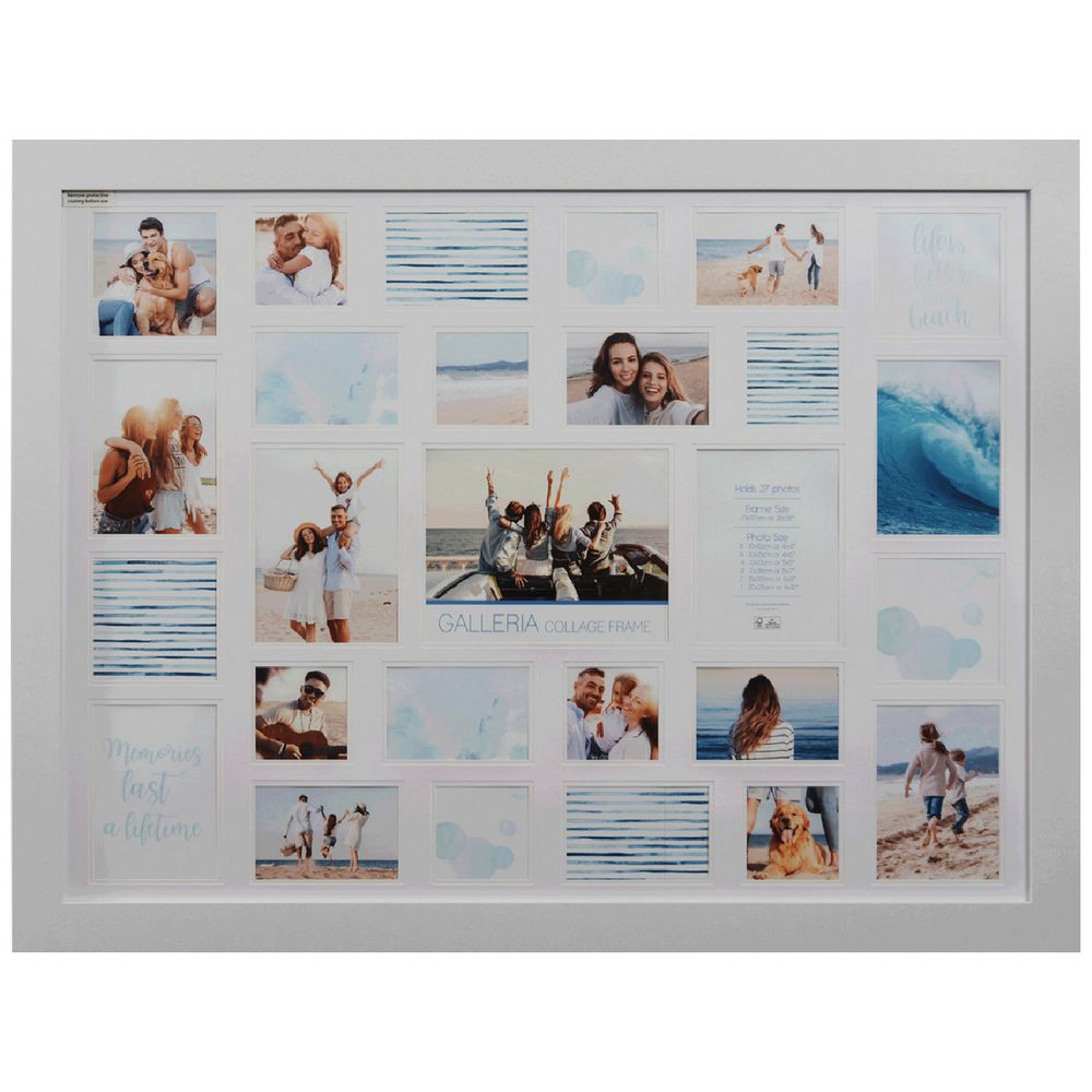Galleria Frame 27 Openings White