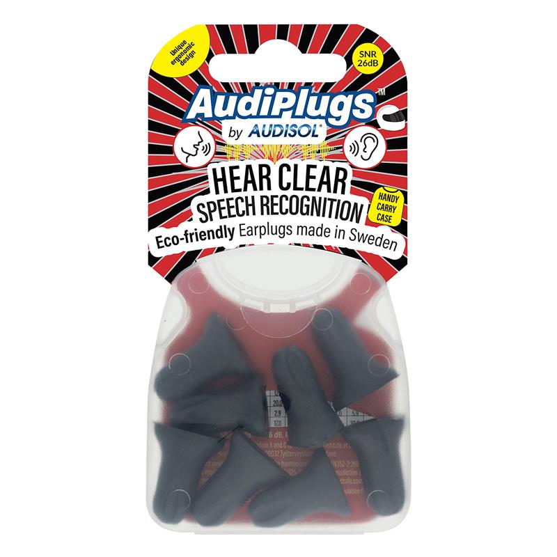 Audiplugs Hear Clear 4 Pairs