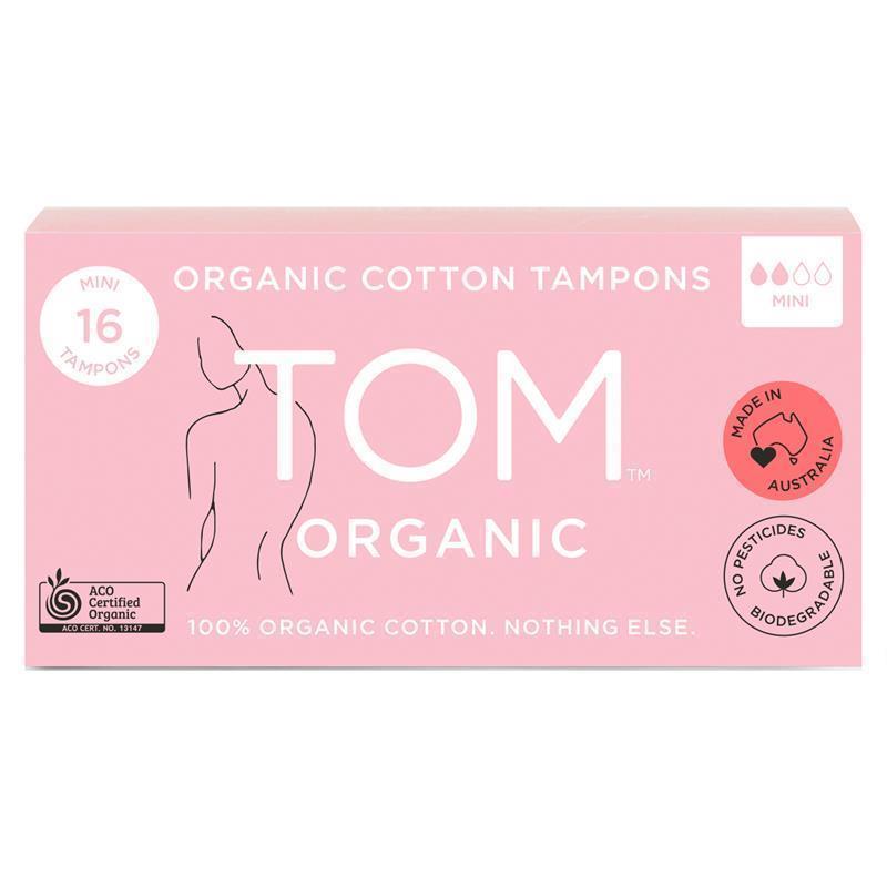 TOM Organic Tampons Mini 16 Pack