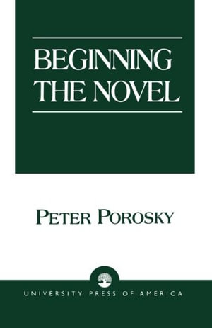 Beginning the Novel