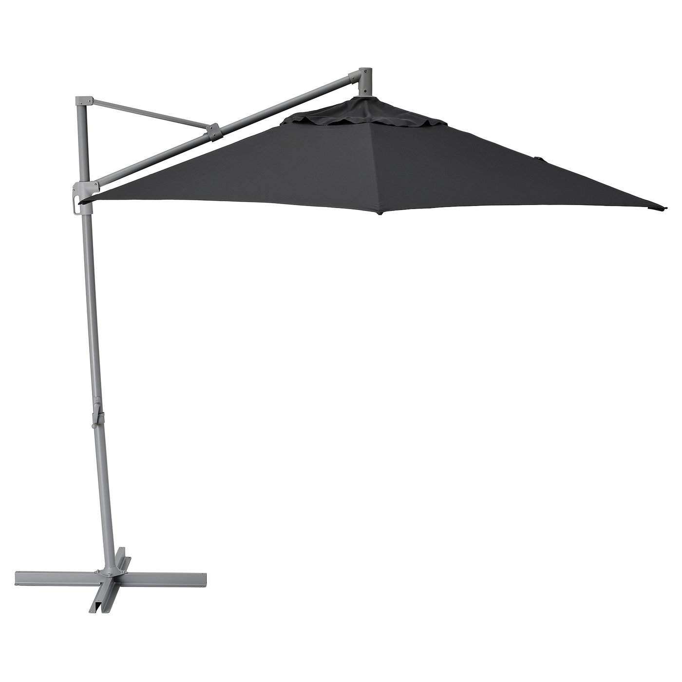 HISSÖ Parasol, hanging - anthracite 300 cm